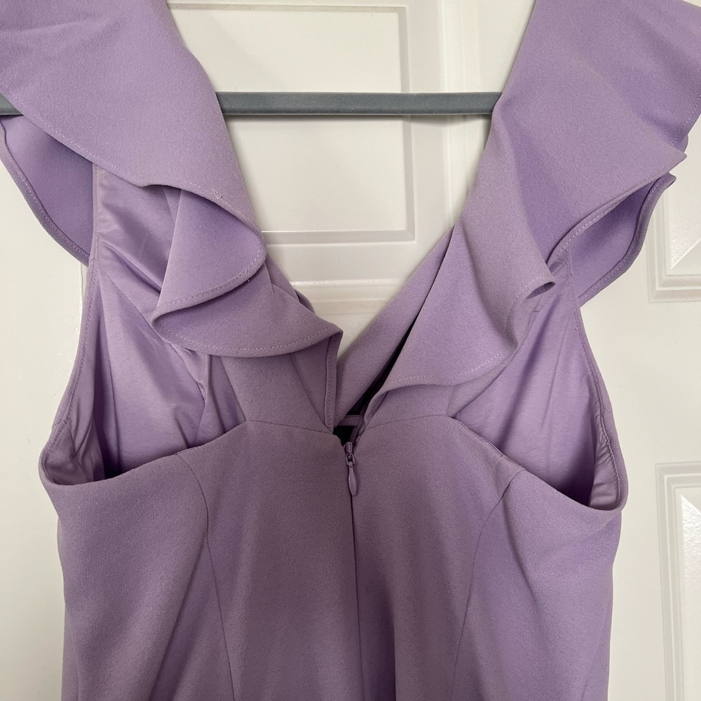 Aidan Mattox lavender dress size 2 - Picture 3 of 4
